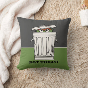 Sesamstraße   Oscar der Grouch nicht heute! Kissen