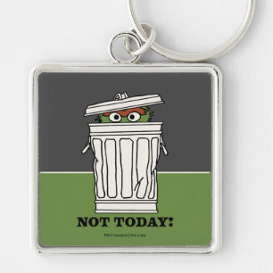 Sesamstraße   Oscar der Grouch nicht heute! Schlüsselanhänger