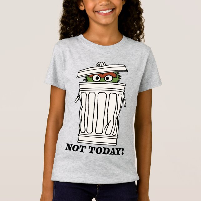 Sesamstraße | Oscar der Grouch nicht heute! T-Shirt (Vorderseite)