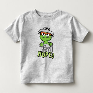 Sesamstraße Oscar der Grouch Nope! Kleinkind T-shirt