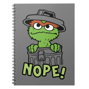 Sesamstraße   Oscar der Grouch Nope! Notizblock