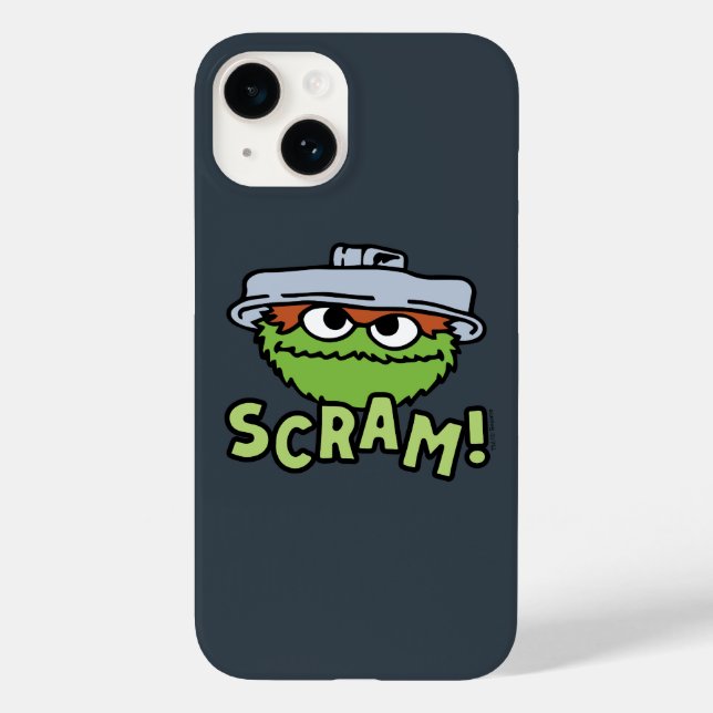 Sesamstraße | Oscar der Grouch Scram! Case-Mate iPhone 14 Hülle (Rückseite)