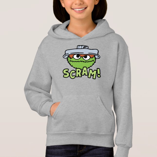 Sesamstraße | Oscar der Grouch Scram! Hoodie (Vorderseite)