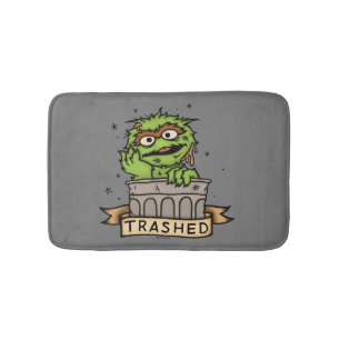 Sesamstraße   Oscar der Grouch Trashed Badematte