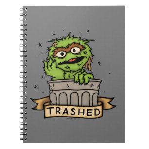 Sesamstraße   Oscar der Grouch Trashed Notizblock
