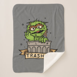 Sesamstraße Oscar der Grouch Trashed Sherpadecke