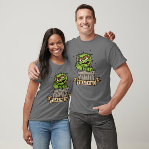 Sesamstraße Oscar der Grouch Trashed T-Shirt