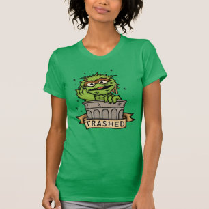 Sesamstraße Oscar der Grouch Trashed T-Shirt