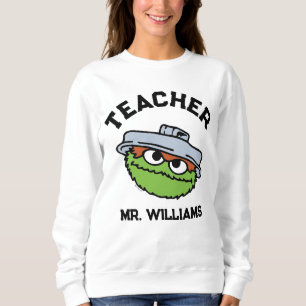 Sesamstraße Oscar-Lehrer Sweatshirt