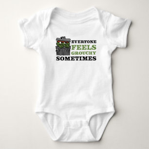 Sesamstraße   Oscar the Grouch Feels Grouchy Baby Strampler