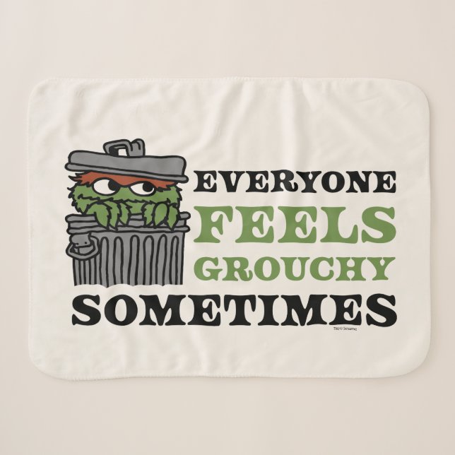 Sesamstraße | Oscar the Grouch Feels Grouchy Sherpadecke (Vorderseite (Horizontal))