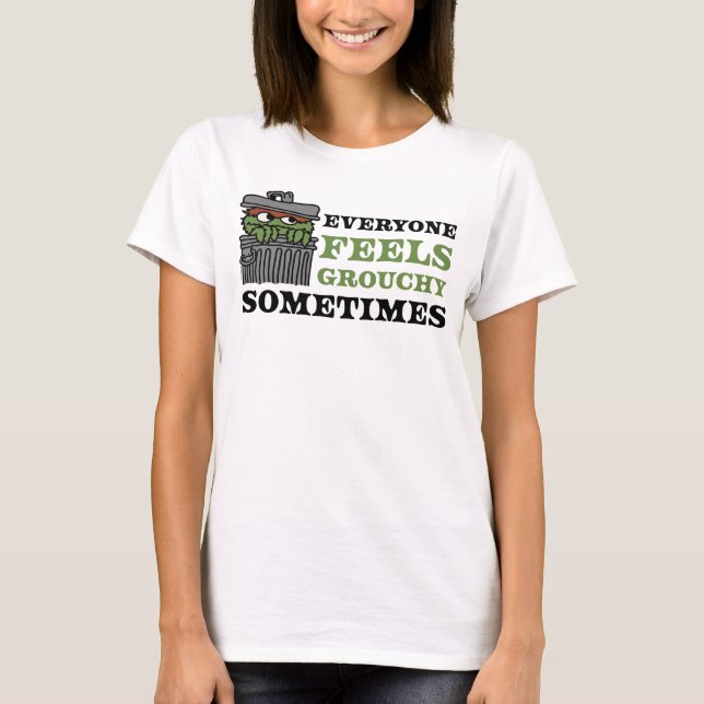Sesamstraße | Oscar the Grouch Feels Grouchy T-Shirt (Vorderseite)