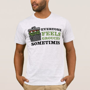 Sesamstraße   Oscar the Grouch Feels Grouchy T-Shirt