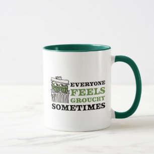 Sesamstraße   Oscar the Grouch Feels Grouchy Tasse