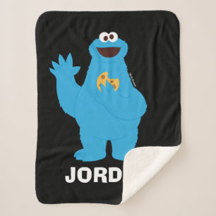Sesamstraße   Personalisiertes Keksmonster Sherpadecke