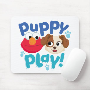 Sesamstraße Puppy Play Elmo & Tango Mousepad