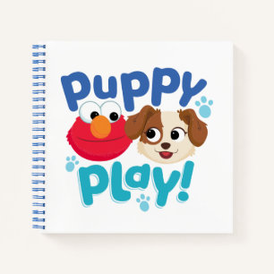 Sesamstraße Puppy Play Elmo & Tango Notizbuch