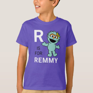Sesamstraße   R für Rosita   Name hinzufügen T-Shirt