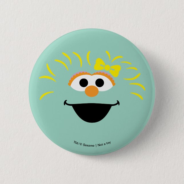 Sesamstraße | Rosita Face Art Button (Vorderseite)