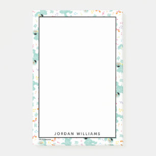 Sesamstraße Rosita Music Scribble Pattern Post-it Klebezettel