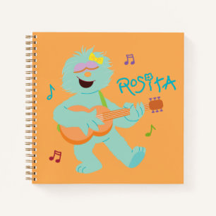 Sesamstraße   Rosita Playing Guitar Notizbuch
