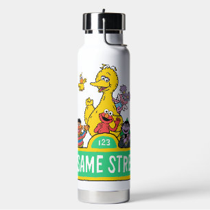 Sesamstraße   Rund um das Sesamstraße-Zeichen Trinkflasche