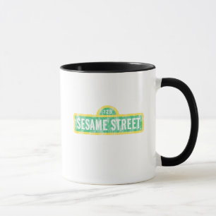 Sesamstraße-Schild Tasse