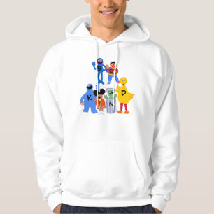 Sesamstraße Seien Sie freundlich - Gebärdensprac Hoodie