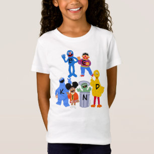Sesamstraße   Seien Sie freundlich - Gebärdensprac T-Shirt