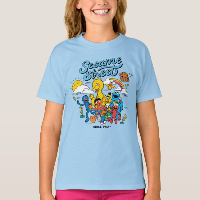 Sesamstraße | Seit 1969 T-Shirt (Vorderseite)