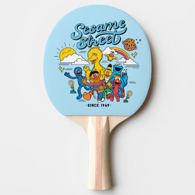 Sesamstraße | Seit 1969 Tischtennis Schläger (Vorderseite)