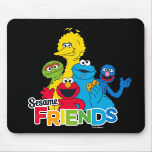 Sesamstraße Sesame Friends Mousepad