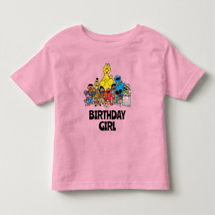 Sesamstraße   Sesame Pals Birthday Girl Kleinkind T-shirt