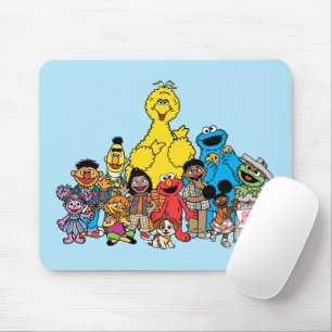 Sesamstraße Sesame Pals, die ausgehen Mousepad