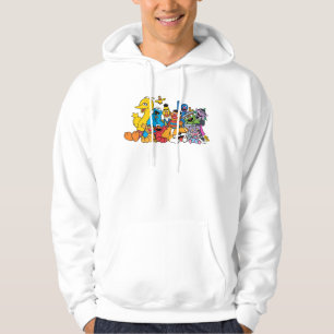 Sesamstraße   Sesame Pals Group Portrait Hoodie