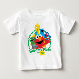 Sesamstraße   Sesame Pals seit 1969 Baby T-shirt