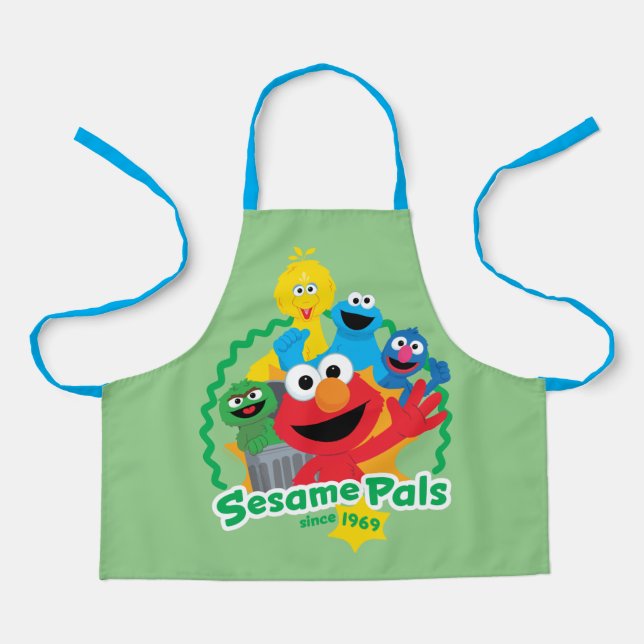 Sesamstraße | Sesame Pals seit 1969 Schürze (Vorderseite)