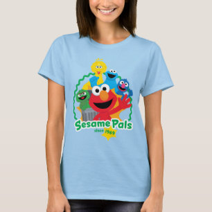 Sesamstraße Sesame Pals seit 1969 T-Shirt