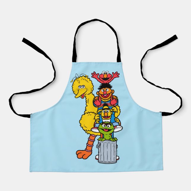 Sesamstraße | Sesame Street Pals Pose Schürze (Vorderseite)