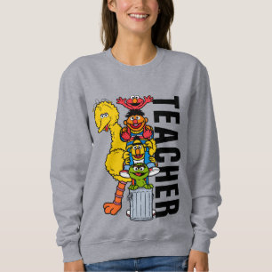 Sesamstraße   Sesame Street Pals Teacher Sweatshirt