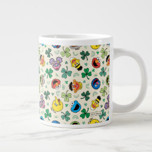 Sesamstraße St. Patrick's Day Muster Jumbo-Tasse