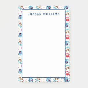 Sesamstraße   Tango, Elmo & Grover Muster Post-it Klebezettel