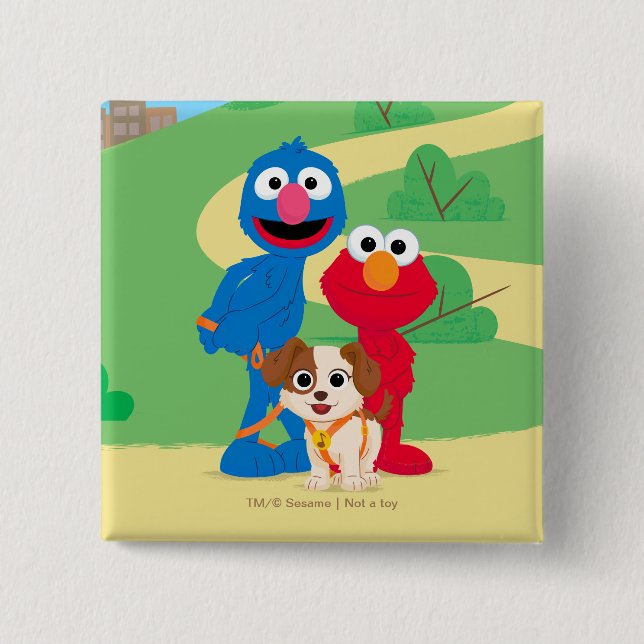 Sesamstraße | Tango mit Grover & Elmo Button (Vorderseite)
