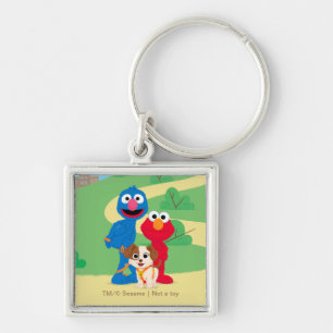 Sesamstraße   Tango mit Grover & Elmo Schlüsselanhänger