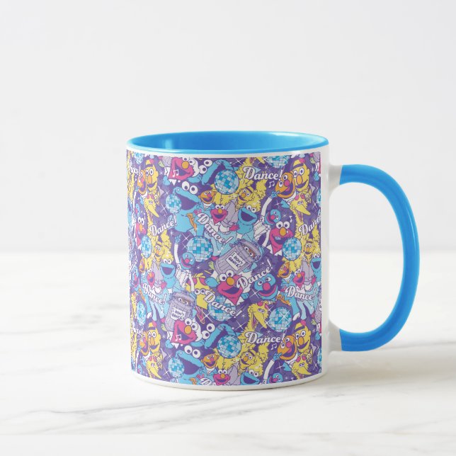 Sesamstraße| Tanzmuster Tasse (Rechts)