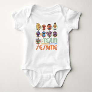 Sesamstraße Team Sesame Seit 1969 Baby Strampler