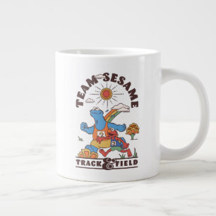 Sesamstraße   Team Sesame Track & Field Jumbo-Tasse