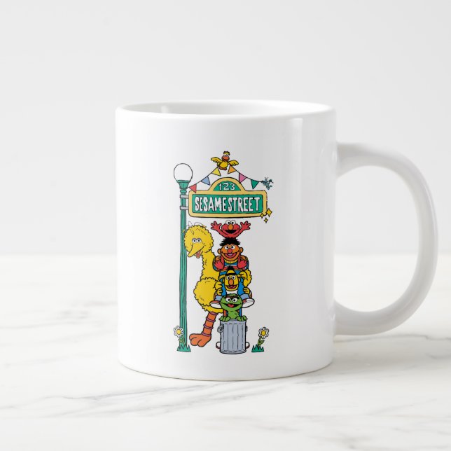 Sesamstraße | Unter dem Sesamstraße-Zeichen Jumbo-Tasse (Rechts)