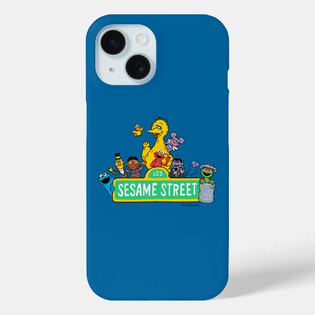 Sesamstraße | Vollfarbige Pals Case-Mate iPhone Hülle (Rückseite)