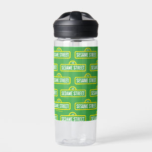 Sesamstraße   Vollfarbiges Logo Trinkflasche